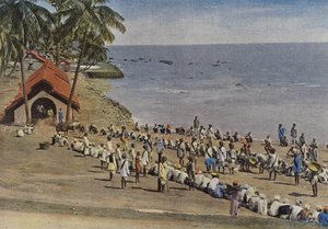 Andamanøerne, fælles måltidsforberedelser af European Photographer